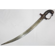 Small Sword Dagger Knife New Damascus Blade Old Ram Sheep Handle Handmade C828